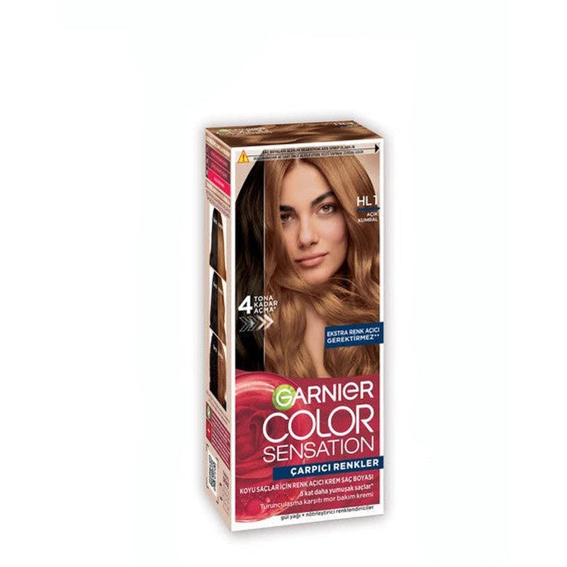 Garnier Vibrant Colors Hl1 Light Blonde Bleach Cream For Dark Hair