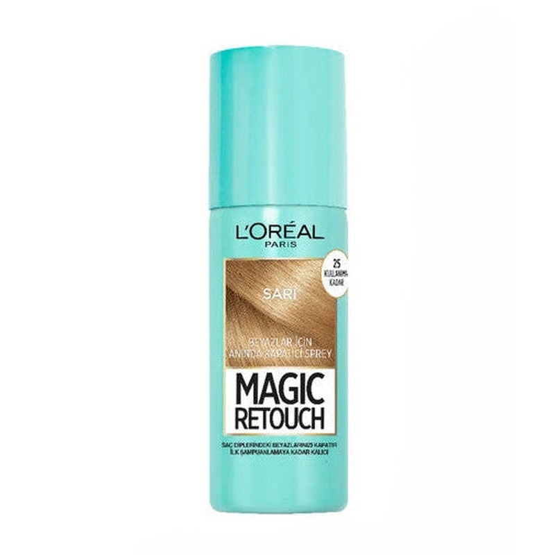Magic Retouch White Hair Concealer Yellow Hair Spray 75Ml