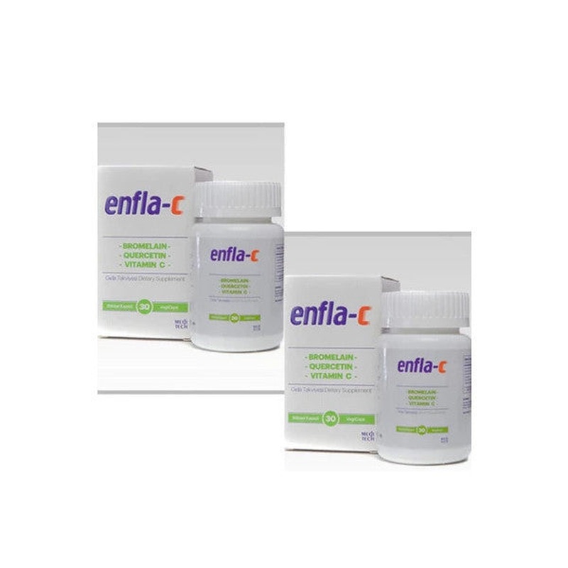 Meditech Enfla-C 30 Capsules X 2 Pieces