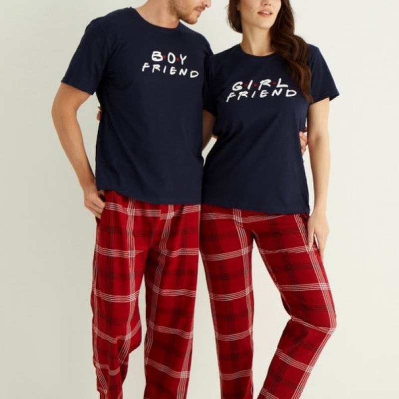 Nisanca Short Sleeve Cotton Women's Pajama Set - Lover's Pajamas - One Piece