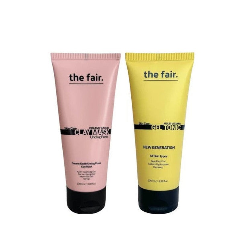 The Fair. Anti-Pore Moisture Support Care Set Care Set Face Mask And Gel Toner