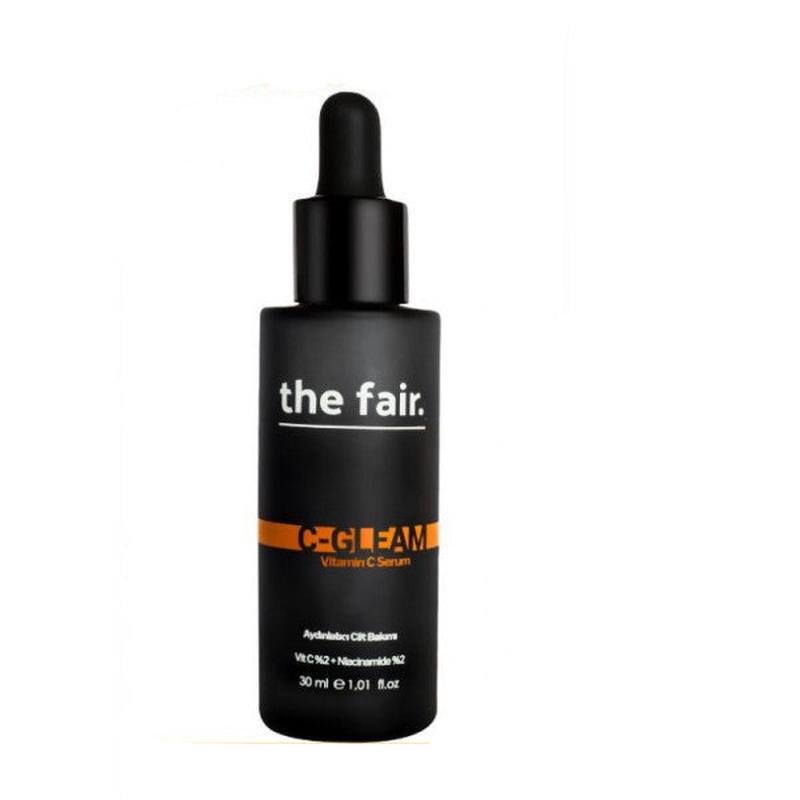 The Fair. C-Gleam Anti-Blemish Pore Care Vegan Skin Serum 2 Vitamin C +2 Niacinamide 30Ml