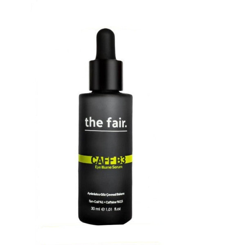 The Fair. Caff-B3 Eye Illume Vegan Eye Serum Dark Circles And Anti-Wrinkle Brightener 30 Ml