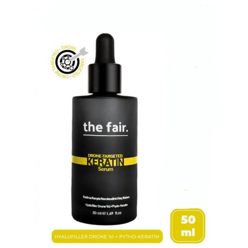 The Fair. Drone-Targeted Keratin Anti-Breakage Vegan Hair Serum 1 Hyalufill Drone + Keratin 50 Ml