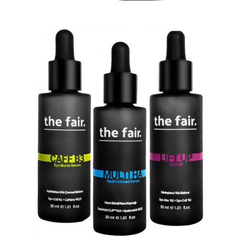 The Fair Firming & Hydrating Vegan Facial & Eye Care Set