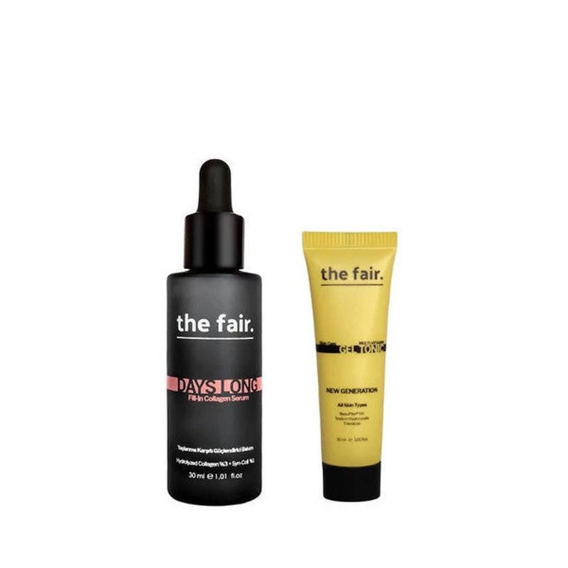 The Fair. Multi Vitamin Gel Toner 30 Ml And Anti-Aging Skin Serum 30 Ml