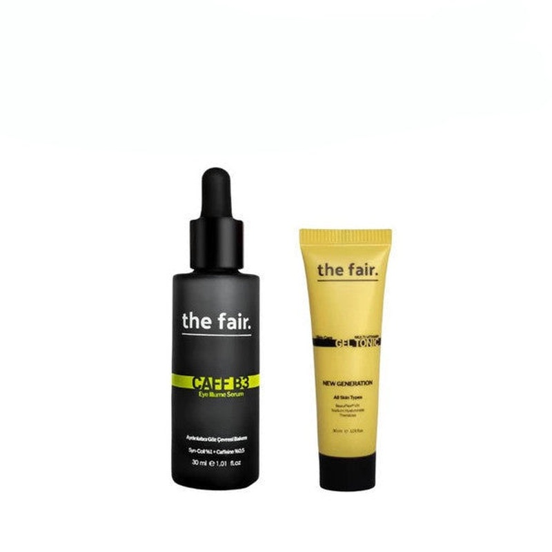 The Fair Multi Vitamin Gel Toner 30 Ml And Caff-B3 Eye Illume Vegan Eye Contour Serum 30 Ml