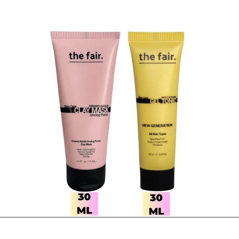 The Fair. Trial Size Pore-Refining & Moisture Support Care Set