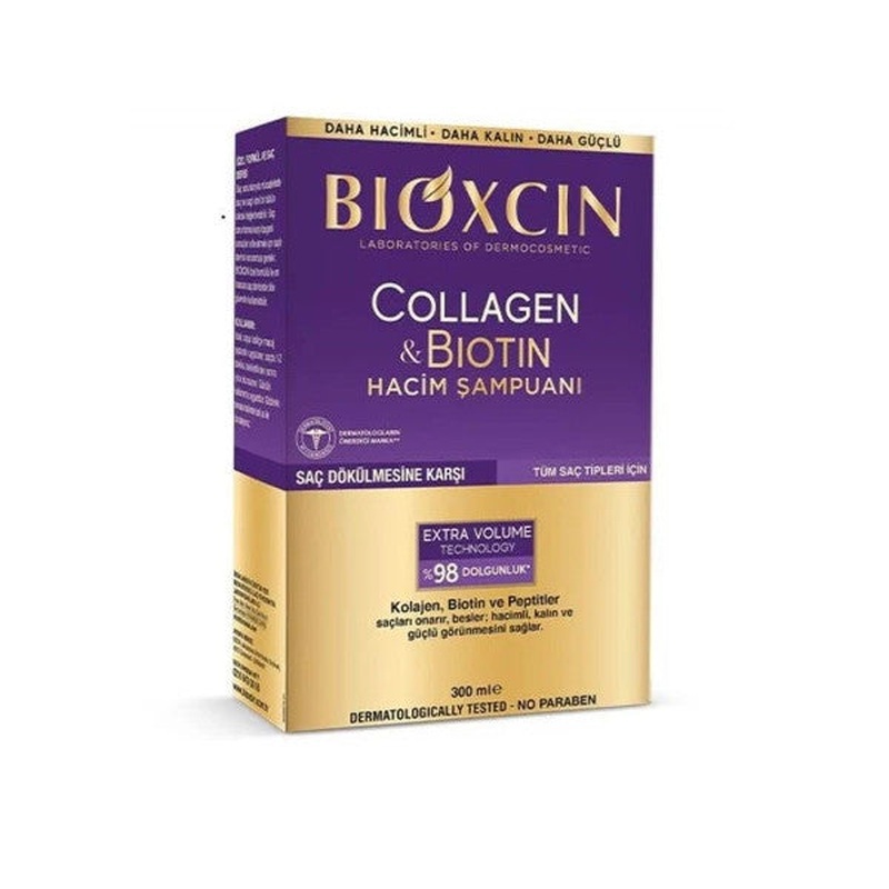 Bioxcin Collagen Biotin Volume Shampoo 300 Ml