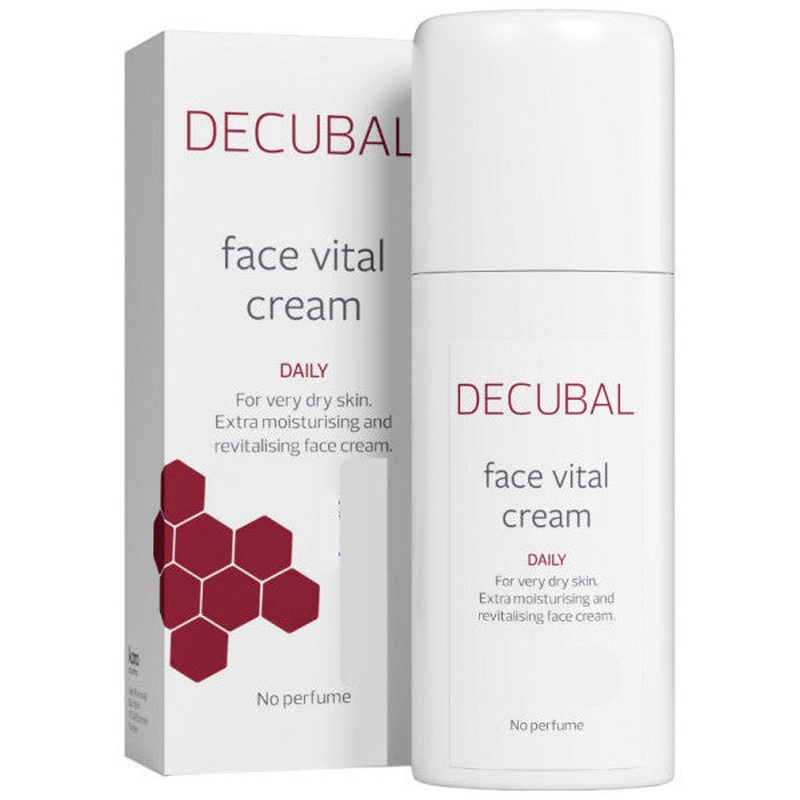 Decubal Face Vital Extra Nourishing Cream For Dry And Sensitive Skin 50 Ml