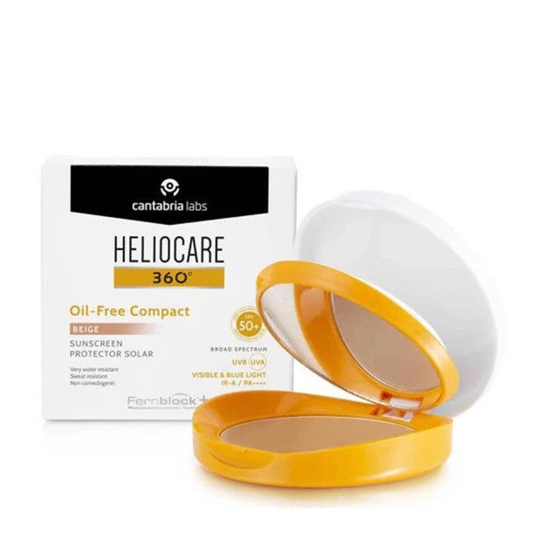 Heliocare 360 Spf 50 Oil-Free Compact Color Beige