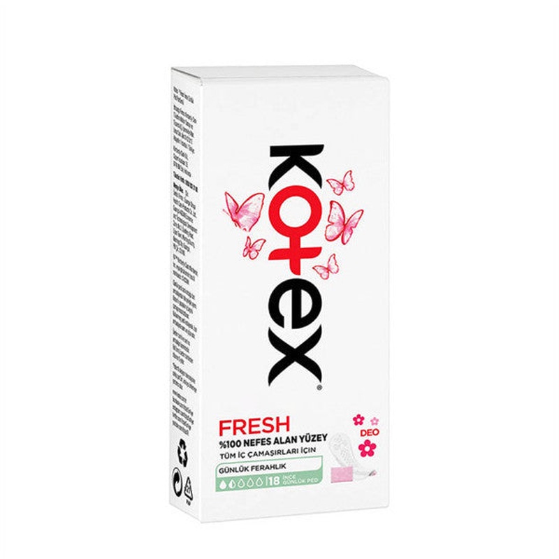 Kotex Daily Fresh Thin Pads 18 Pcs 1 Pack