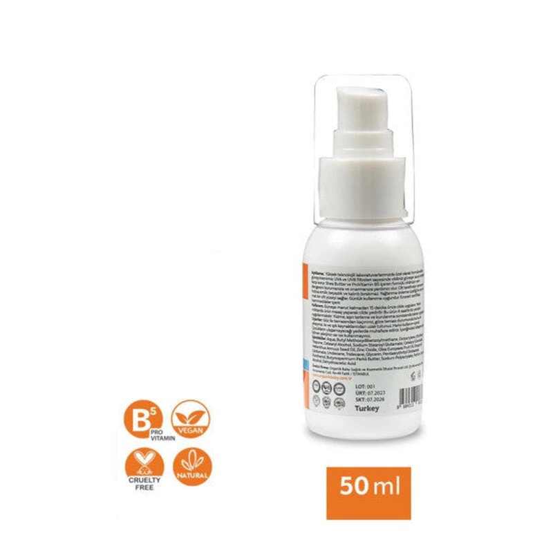 Natural Formula Baby, Kids & Adults Sunscreen Anti-Pigmentation Vegan Uva Uvb 50 Spf For All Skin Types