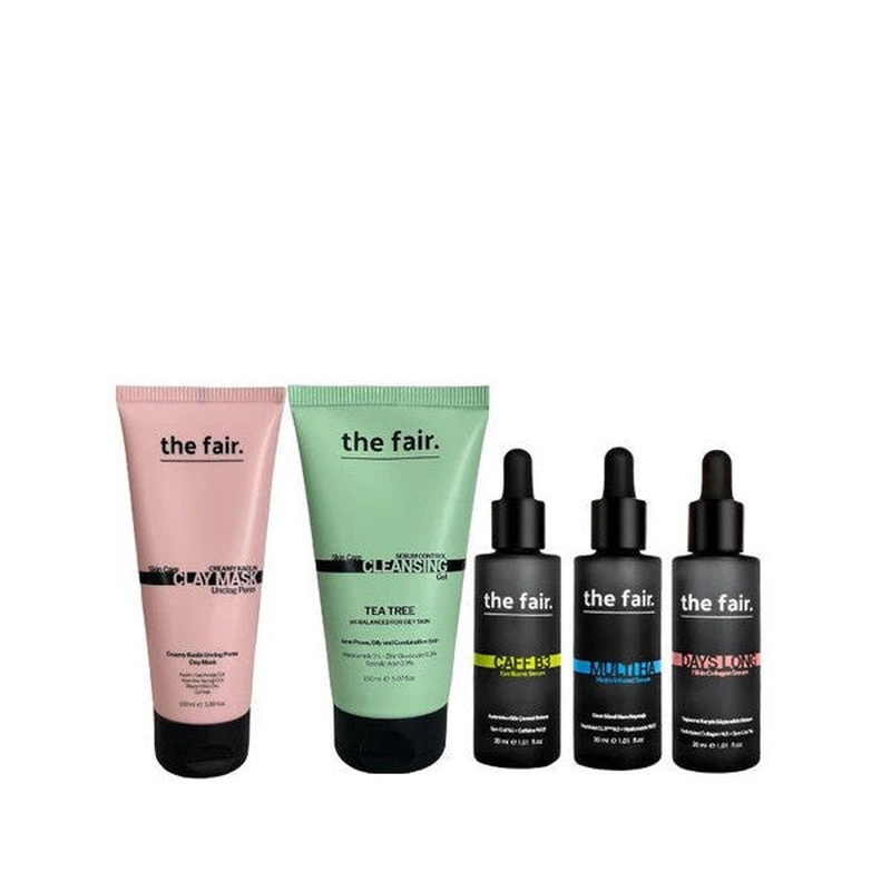 The Fair Pore Care For Excess Sebum Fine Wrinkles Weekly Care Routine