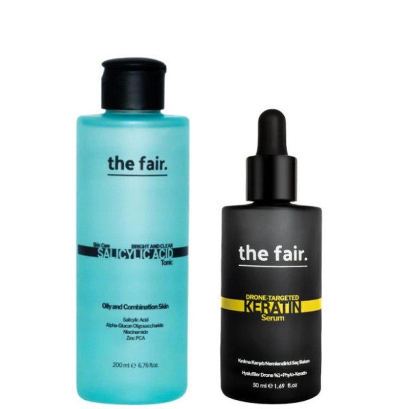 The Fair. Purifying And Anti-Breakage Hair Care Set For Oily Hair