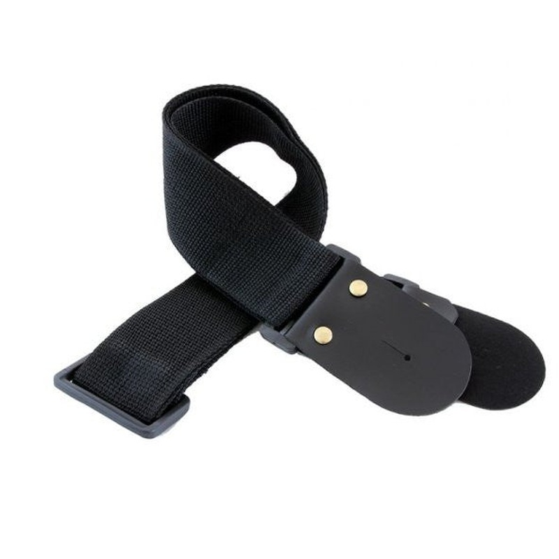 Airman Black Guitar Strap