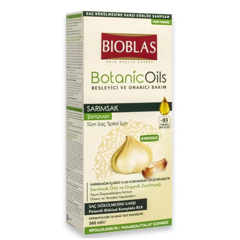 Bioblas Botanic Oils Garlic Shampoo 360 Ml