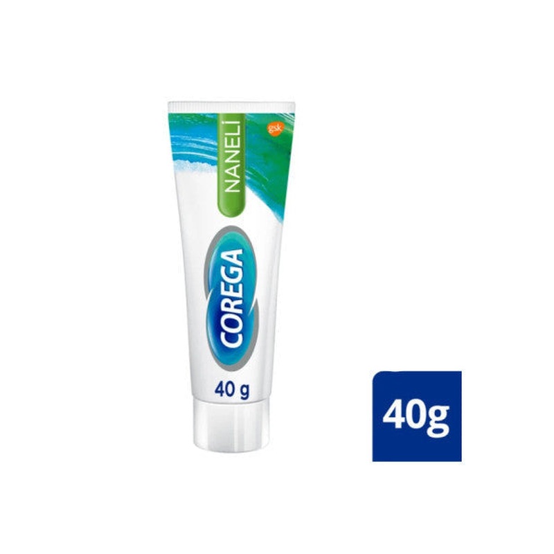 Corega Super Denture Adhesive Mint Cream 40 Gr
