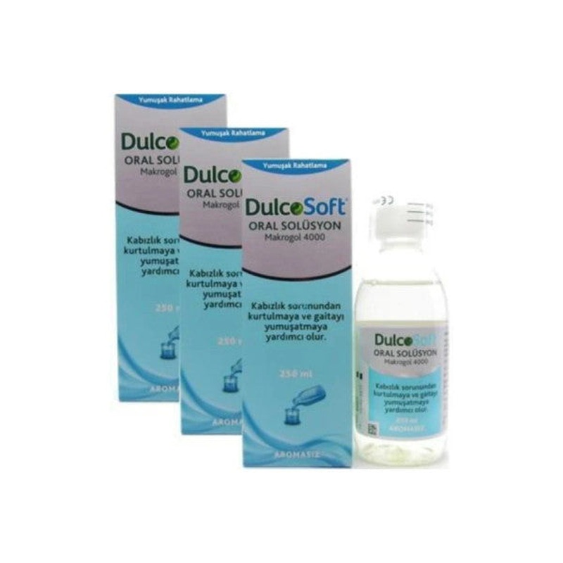Dulcosoft Oral Solution 250 Ml 3 Boxes