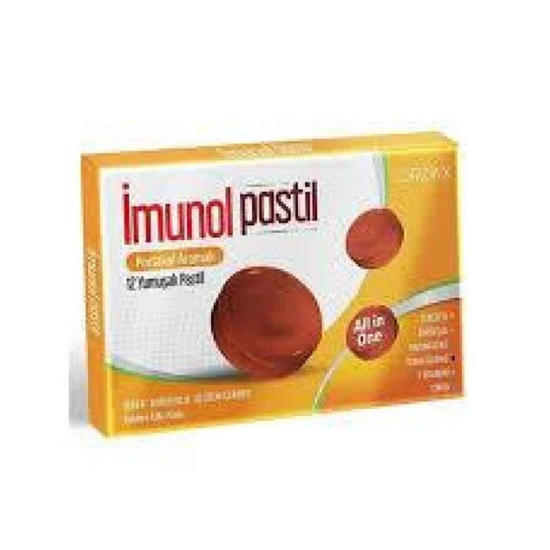 munol Orange Flavored 12 Pastilles
