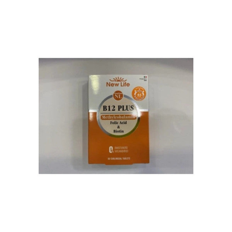 New Life B12 Plus Methylcobalamin 60 Sublingual Tablets