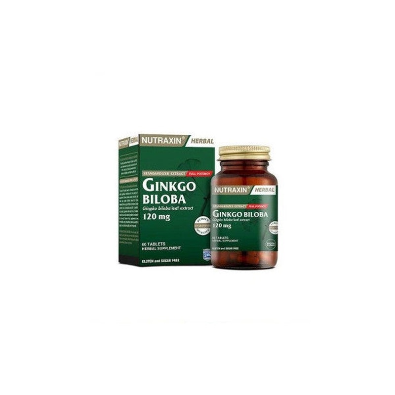 Nutraxin Ginkgo Biloba 60 Tablet