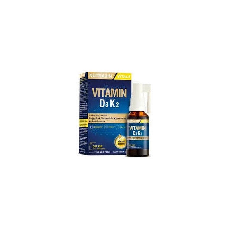 Nutraxin Vitamin D3 Spray 1000 Iu 30 Ml
