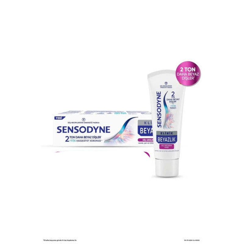 Sensodyne Clinical Whiteness Anti-Stain Toothpaste 75Ml