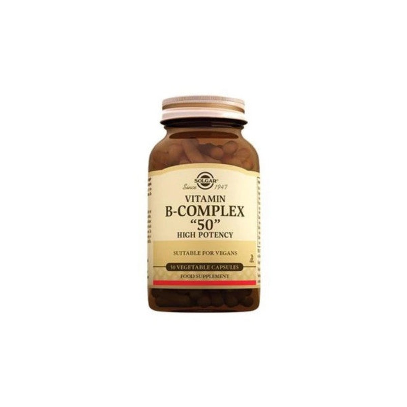 Solgar Vitamin B Complex 50 Mg 50 Capsules