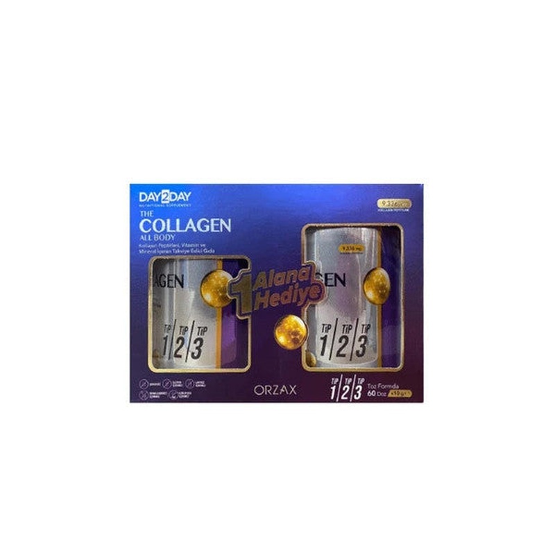 Day2Day The Collagen All Body, Powder 300 Gr 2 Pieces