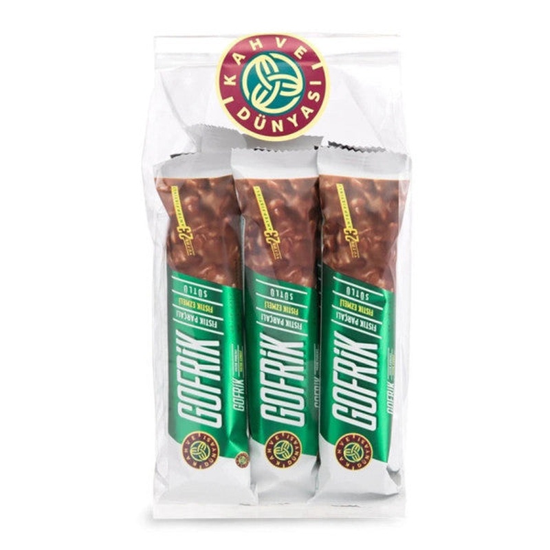 Kahve Dnyas Wafer Chocolate With Pistachios 33 Gr X 8 Pieces