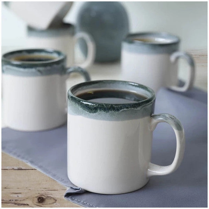 Keramika Hydra Cylinder Cup 10 Cm 6 Pieces Q85