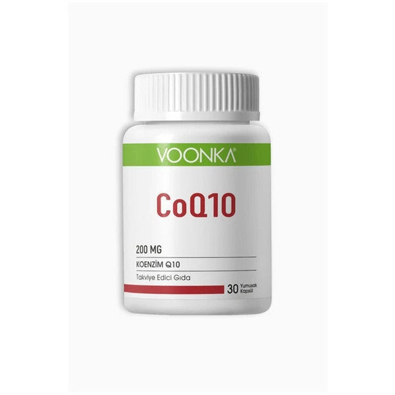 Voonka Co-Q10 200 Mg 30 Softgels