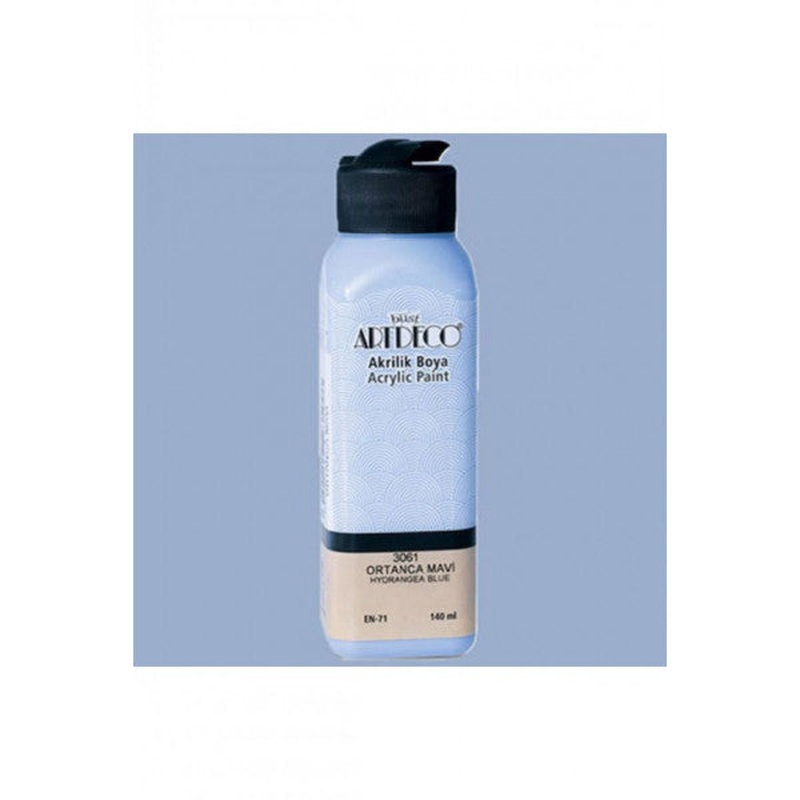 Artdeco Acrylic Paint 140 Ml Hydrangea Blue 070R-3061