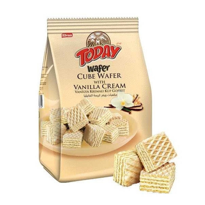 Today Cube Wafer Vanilla 200Gr. (1 Pack)