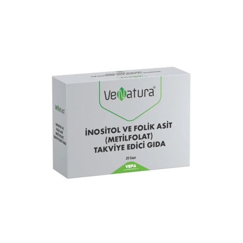 Venatura Inositol And Folic Acid (Methylfolate) Food Supplement 20 Sachets
