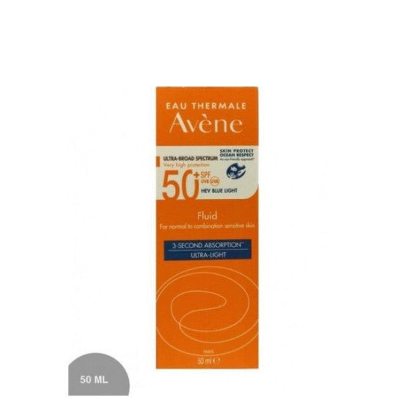Avene Fluid 3 Second Absorption Ultra Light Spf50+ 50 Ml