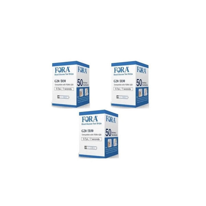 Fora G20 Sugar Diabetes Measurement 50 Strips X 3Box
