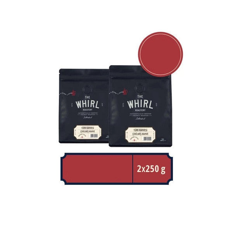 The Whirl Ground Turkish Coffee 250 Gr X 2 Pieces