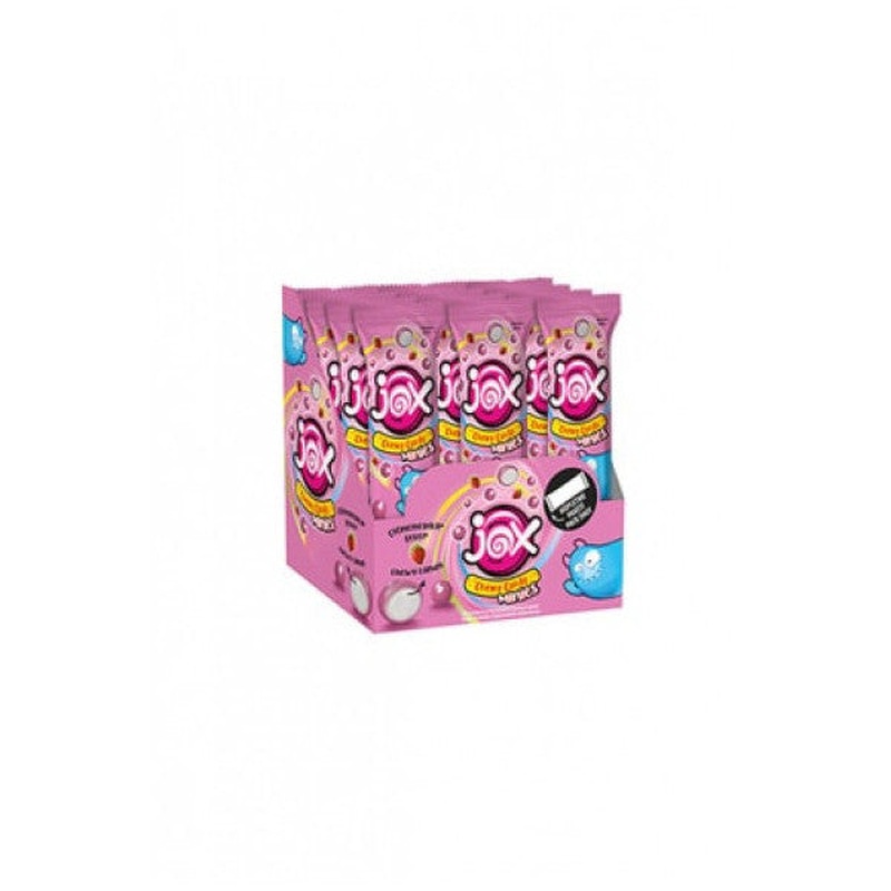 Jox Strawberry Strawberry Flavored Chewable Dragee Candy (10 Gr X 24 Pieces)