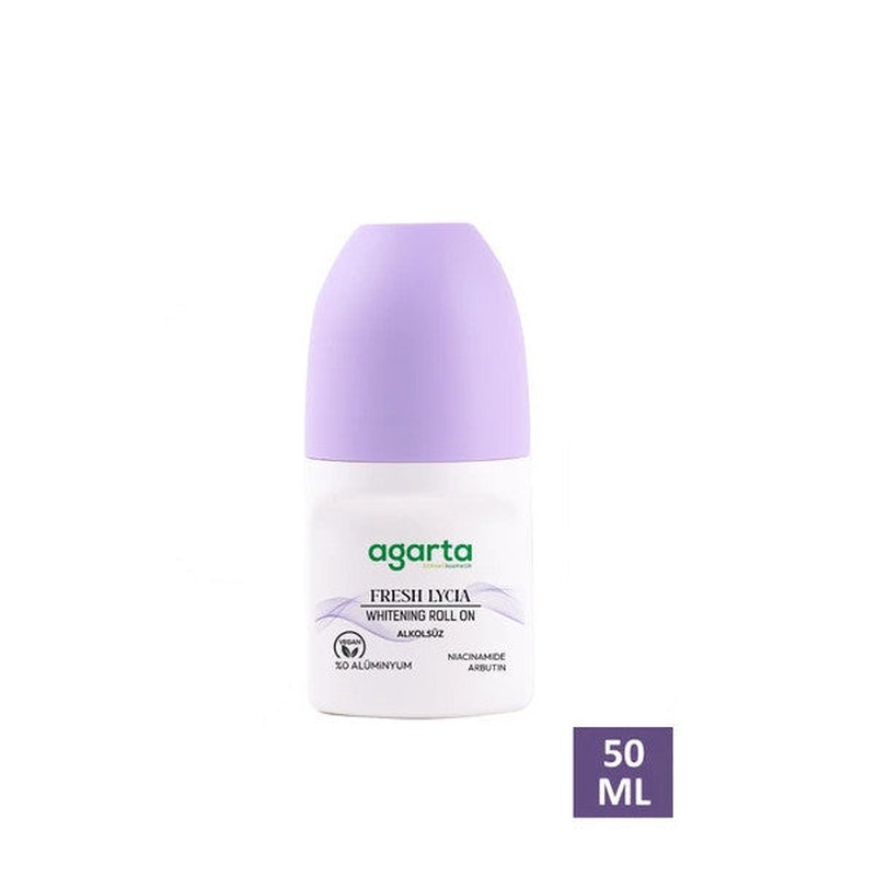 Sweat Odor Prevention 24 Hour Effective Women Fresh Lycia Whitening Roll-On 50 Ml