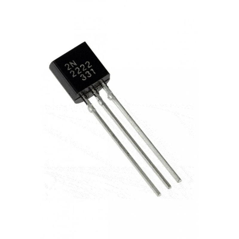 2N2222 Transistor Bjt To-92 - Npn 6V 0.8A 2N2222