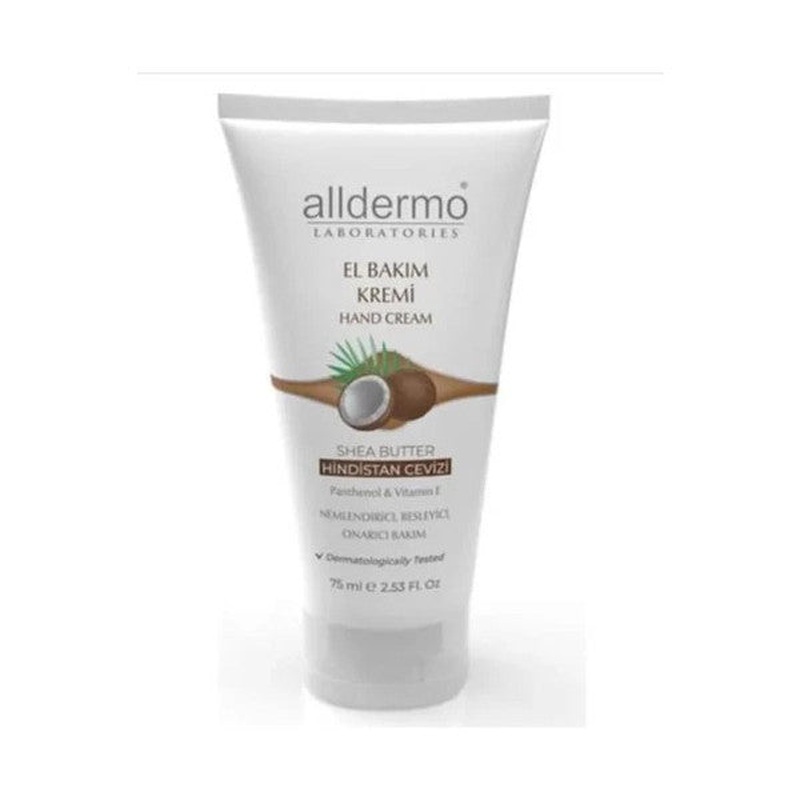 Alldermo Hand Care Cream 75 Ml Shea Butter - Coconut