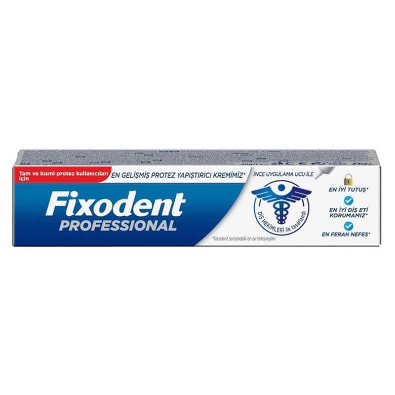 Fixodent Professional Denture Adhesive Cream 40Gr
