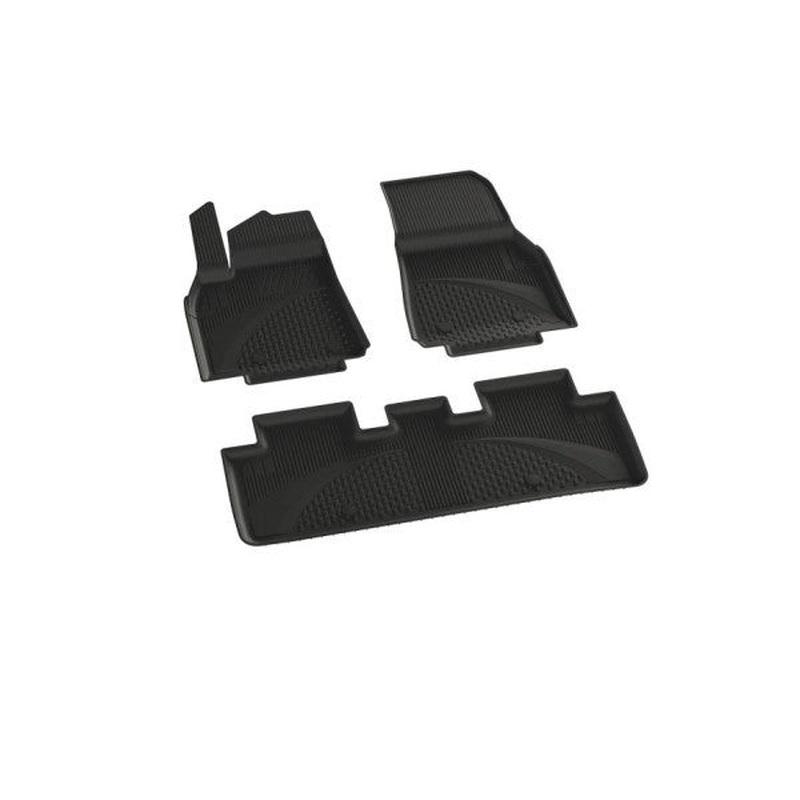 Floor Mats for Tesla Model Y 2020-2025 Car Mat TPE Waterproof Heavy Duty