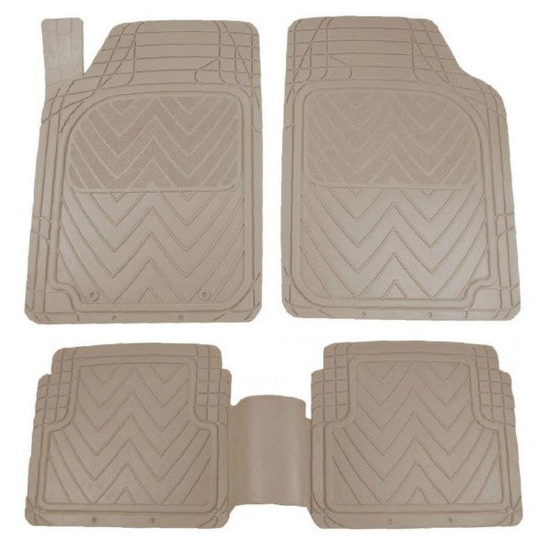 Floor Mats for Toyota Camry 19982003 Beige Car Mat TPE Waterproof Heavy Duty