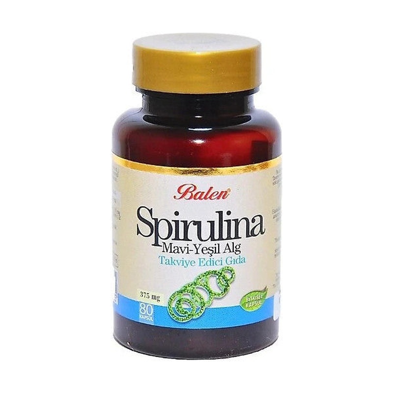 Balen Spirulina 375 Mg 80 Capsules