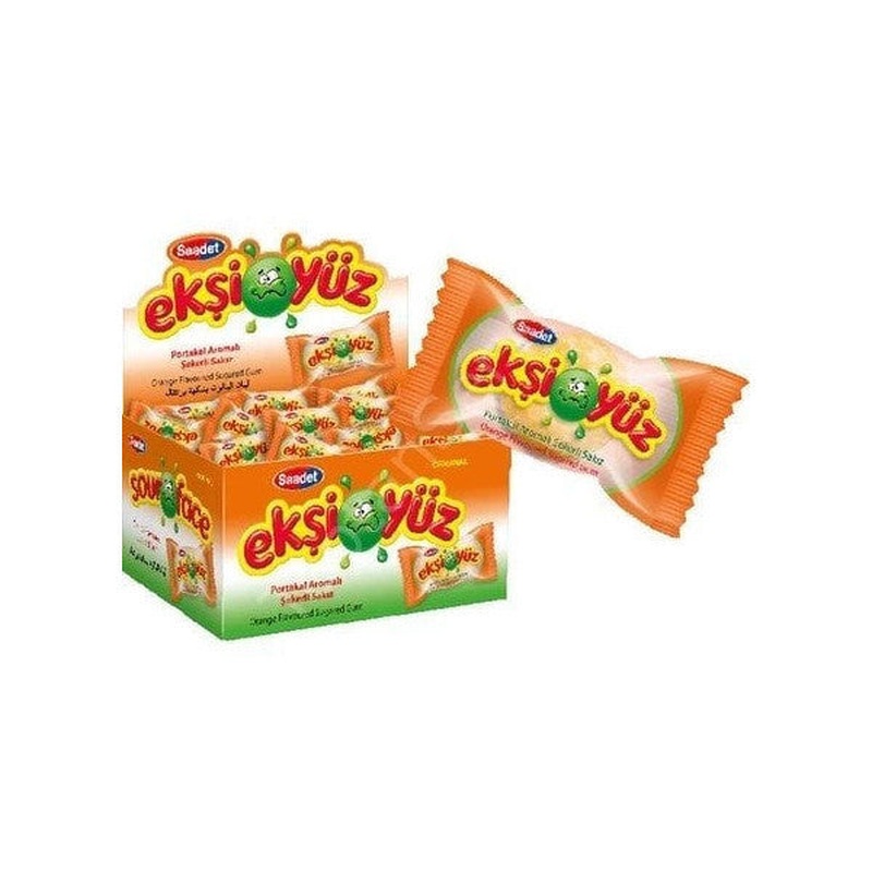 Ekiyz Orange Flavored Sugared Gum 100 Pieces