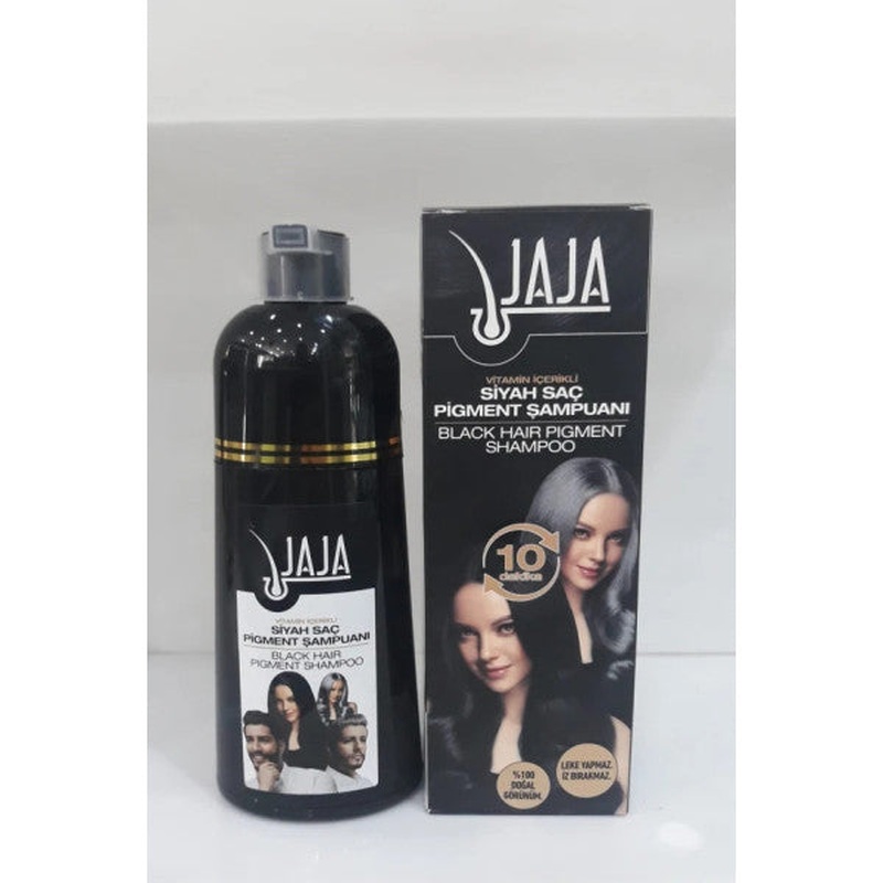 Jaja Hair Blackening Shampoo Dye Black 300 Ml