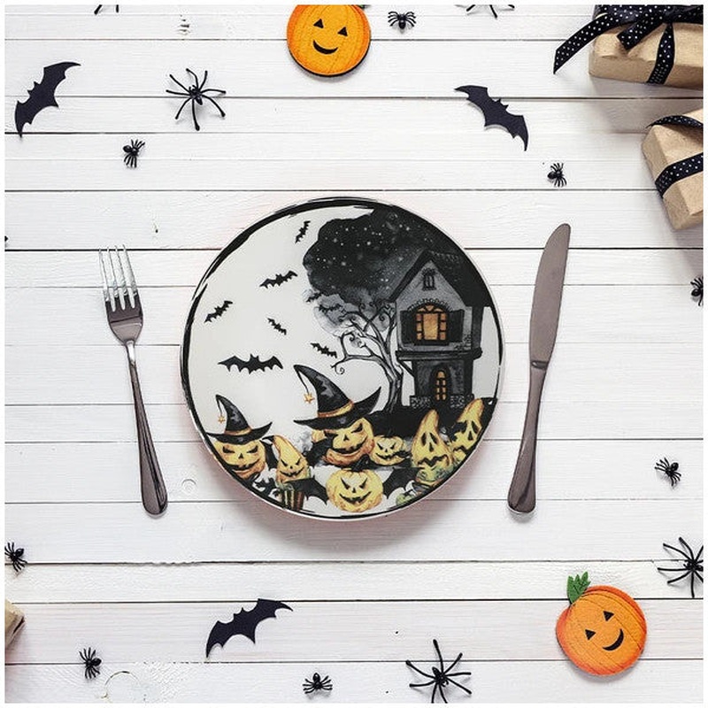 Keramika Keraart Halloween Witch Serving Plate 26 Cm 19948